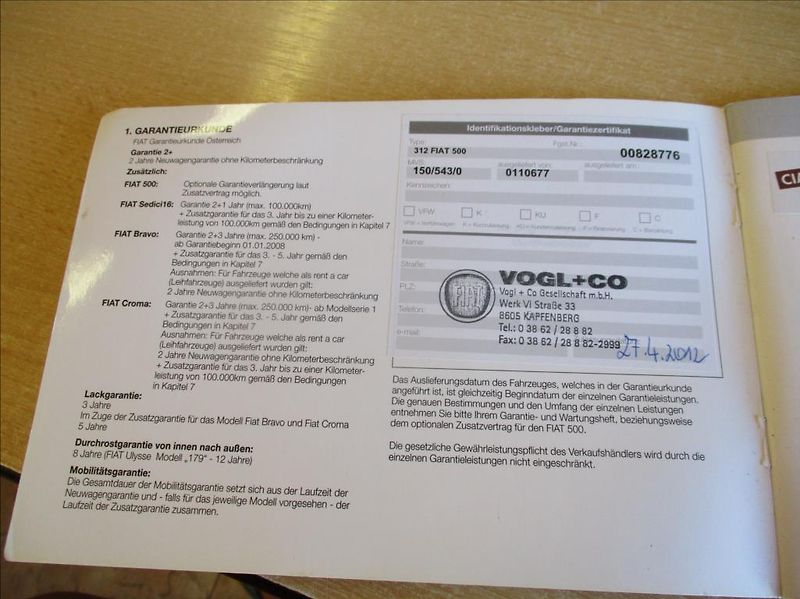 Fiat 500C 1,2 i, aut.klima,servis,Cabrio - fotka 25 z 27