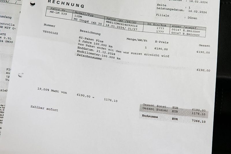 BMW M2 338kW Manuál Servis do 12/2028 - fotka 49 z 50