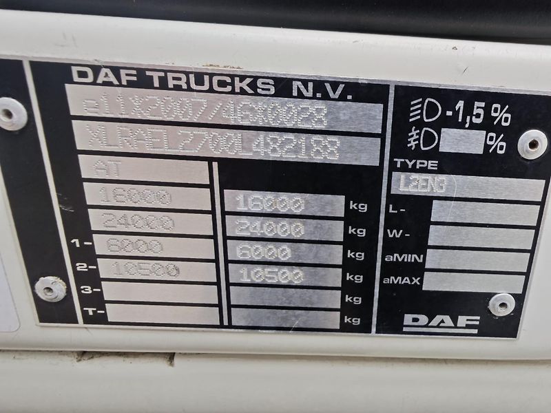 DAF LF 260 FA,16t,1x shrn,18pal,klima - fotka 14 z 25