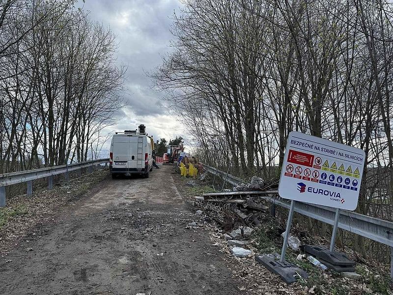 Dálnici D35 u Křelova-Břuchotína uzavře demolice mostu
