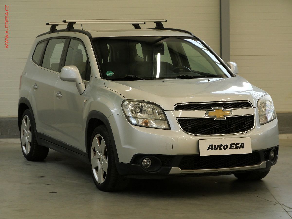 Chevrolet Orlando 1.8i, Kůže, navi, šíbr