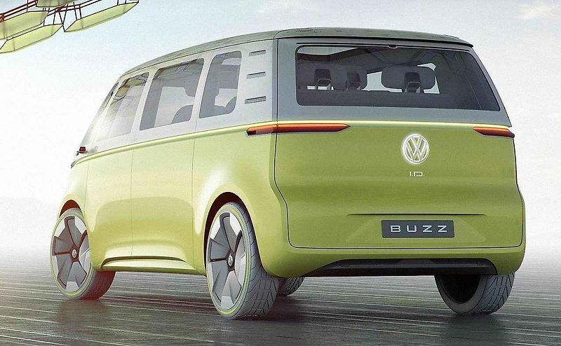 Koncept Volkswagen I.D. Buzz.