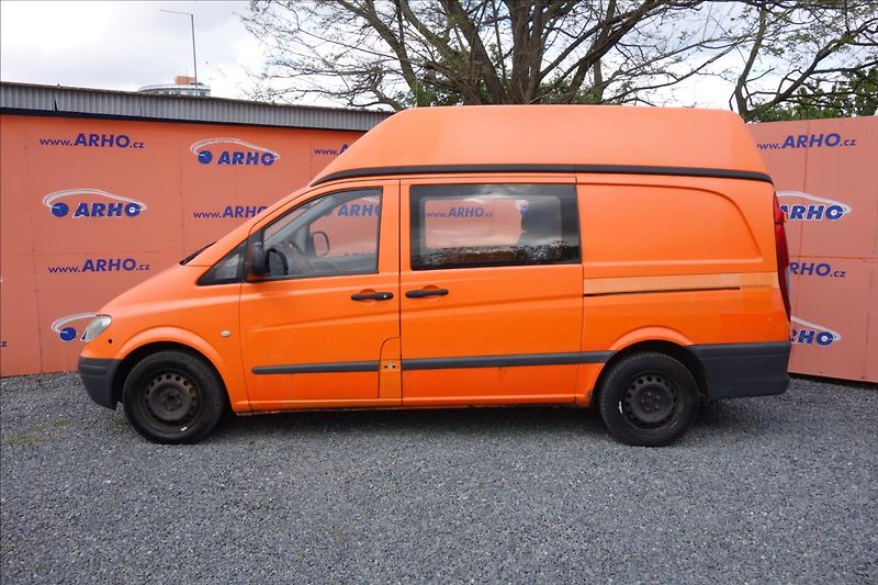 Mercedes-Benz Vito 2,2 CDi 80KW, ČR, 6MÍST,111. - fotka 4 z 27