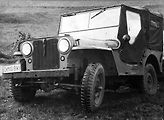 Vůz Jeep Willys Arnošta Morávka.