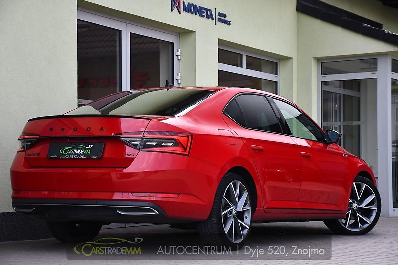 Škoda Superb 2.0TDi SPORTLINE 4X4 NEZ.TOP  - fotka 5 z 52