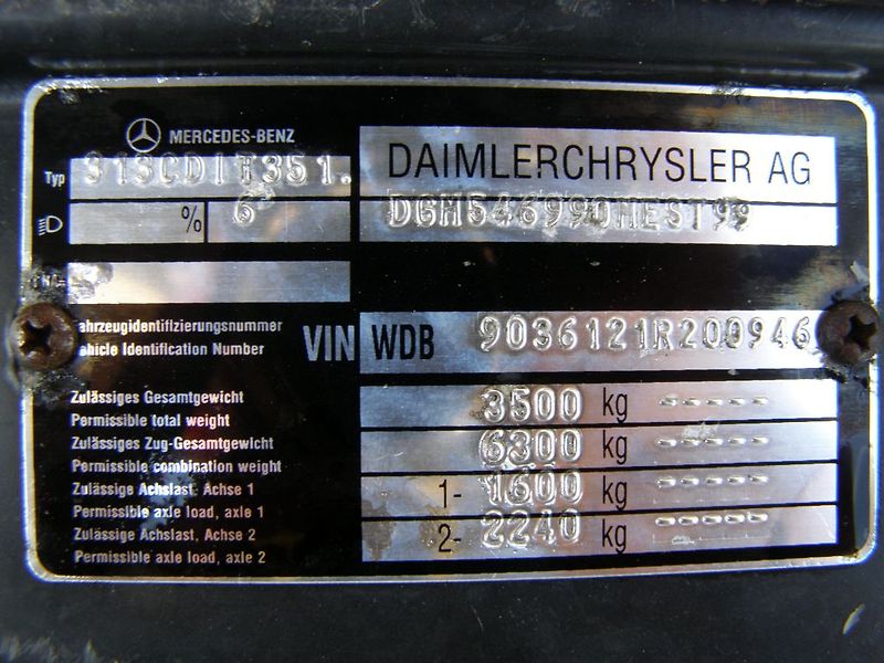 Mercedes-Benz Sprinter 2,2 - fotka 53 z 54