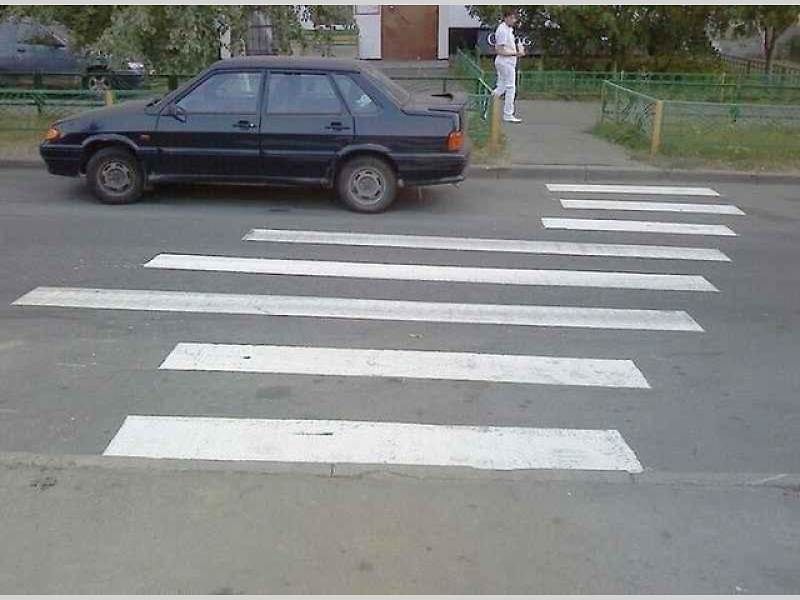 Nejvtipnější přechody pro chodce.