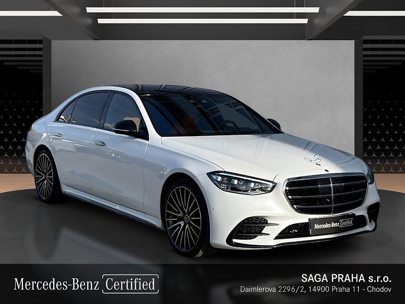Mercedes-Benz Třídy S Třída S 450 d 4MATIC L AMG Sty - fotka 8 z 18