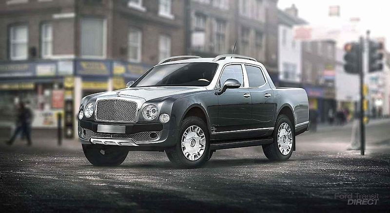 Pick-up s logem automobilky Rolls-Royce je snad už 