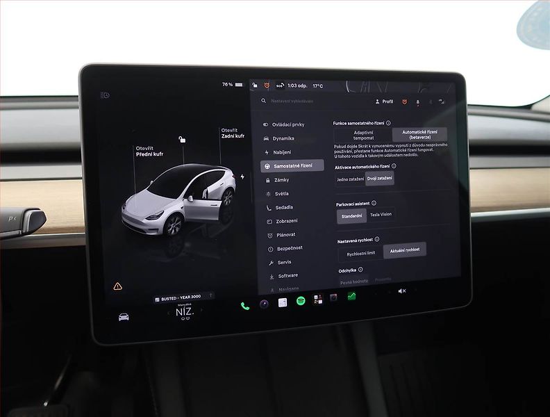 Tesla Model Y (2022) Long Range AWD 79kWh, SoH 93% - fotka 22 z 33