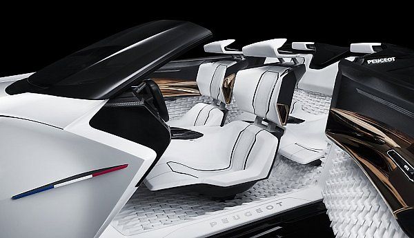 Koncept Peugeot Fractal.