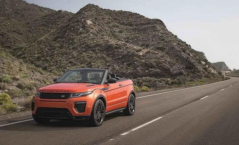 Range Rover Evoque Convertible.