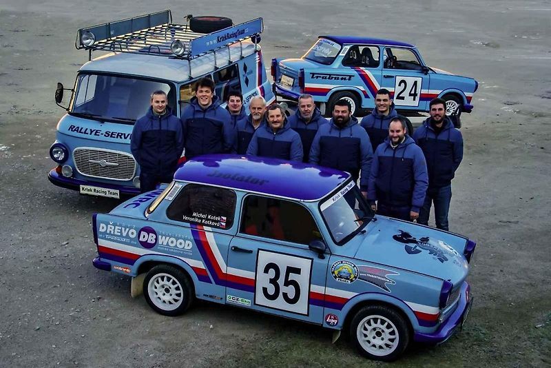Tým Krtek Racing v akci
