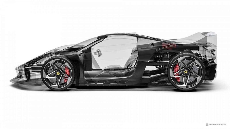 Ferrari F40 Tirbute
