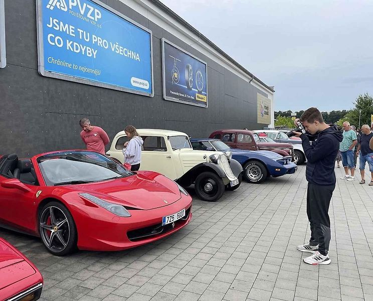 Sraz veteránů na Výstavišti Kroměříž