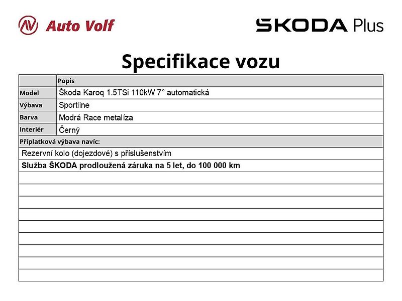 Škoda Karoq (2025) Sportline 1.5TSi 110kW 7°autom - fotka 6 z 31