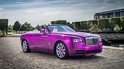 Rolls-Royce Dawn Fuxia.