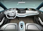 Koncept interiéru Škoda Vision E (2017)