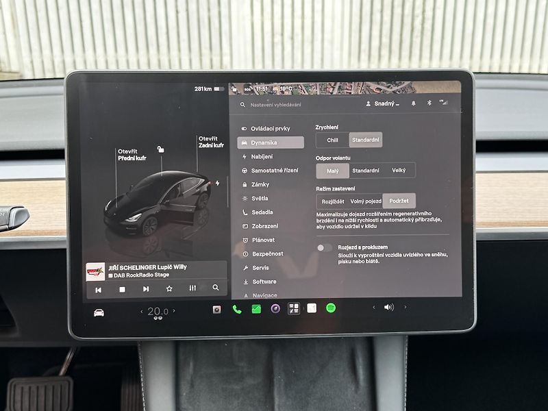 Tesla Model 3 AWD,  LONG RANGE DUAL SOH 95% - fotka 26 z 30