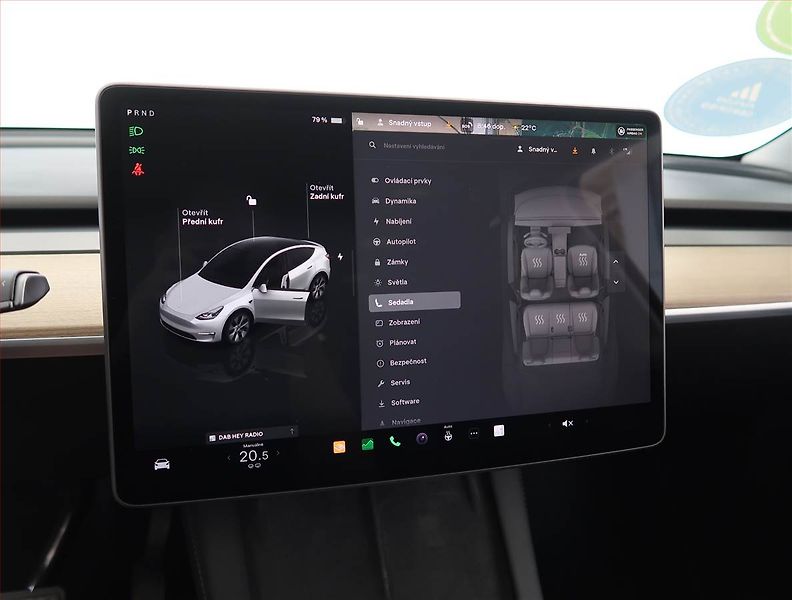 Tesla Model Y (2023) Long Range AWD 79kWh, SoH 93% - fotka 24 z 33