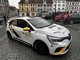 Start 58. ročníku Rallye Šumava na náměstí v Klatovech