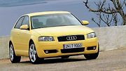 Audi A3 (2003 – 2012) – 2. místo v kategorii středně velkých automobilů.