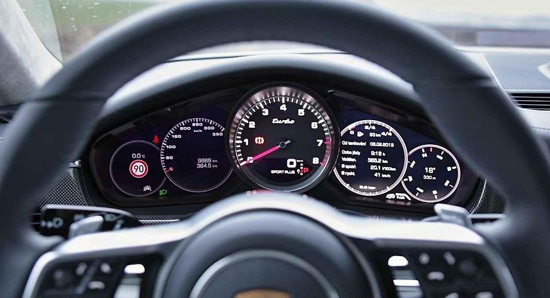 Porsche Panamera Turbo Sport Turismo.
