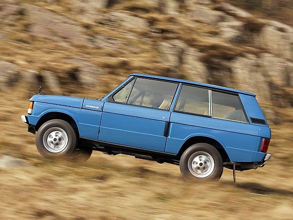 Range Rover z roku 1970.