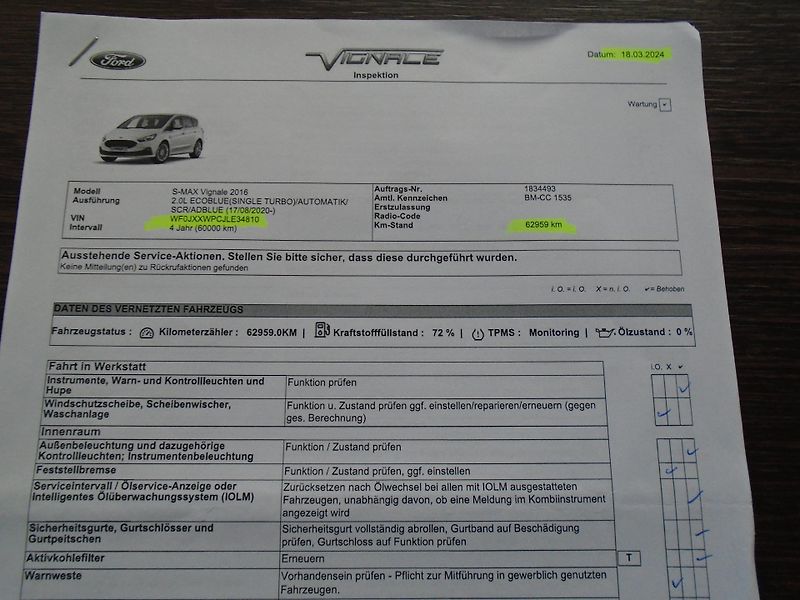Ford S-MAX 2,0EcoBlue 140kW Vignale 8AT 7 - fotka 41 z 46