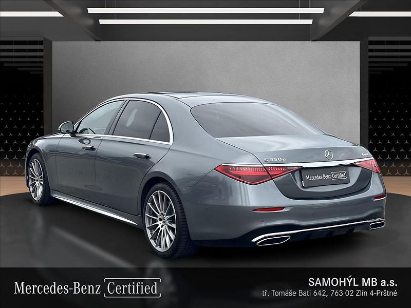 Mercedes-Benz Třídy S S 350d 4MATIC L AMG linie - fotka 3 z 14