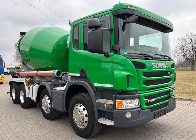 Scania (2015) P 410 8x4 MIX 9m3 EURO 6 - fotka 2 z 21