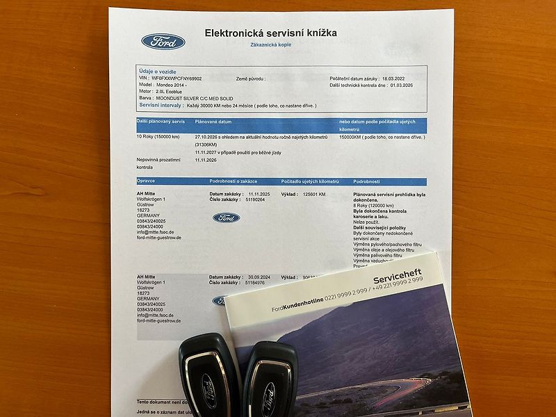 Ford Mondeo 2.0 EB Titanium manuál - fotka 50 z 69