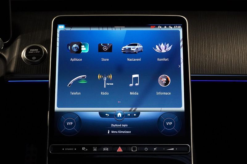 Mercedes-Benz Třídy S S400D,LONG,ČR,ZÁRUKA,MASÁŽ - fotka 29 z 38