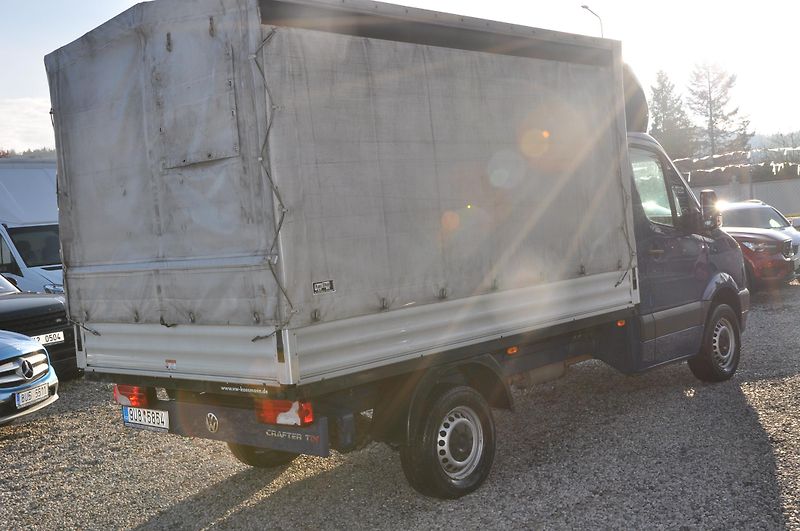 Volkswagen Crafter 2.0TDi 120kW valník + plachta - fotka 3 z 14
