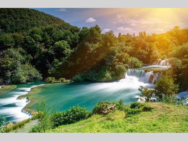 8. Dovolená v Chorvatsku - národní park Krka