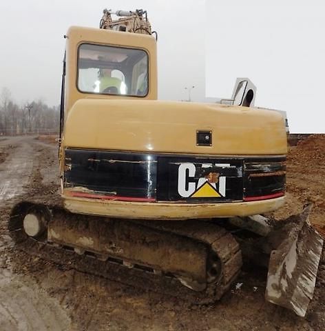 Caterpillar (2008) 307C offset 7t ocel +KLADIVO - fotka 10 z 12