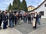 Žehnání motorek v Puclicích.