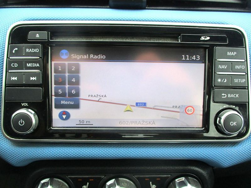 Nissan Micra 1.0i 52kW*NAVI*VÝHŘEV*KLIMA - fotka 22 z 49