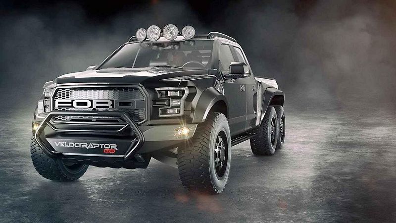 Hennessey VelociRaptor 6x6.