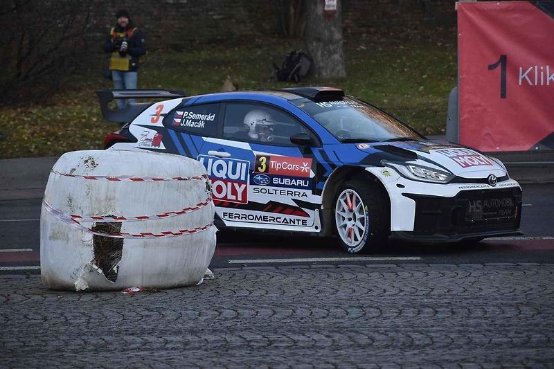 Václav Pech pražský Tipcars Rallysprint vyhrál již po jedenácté