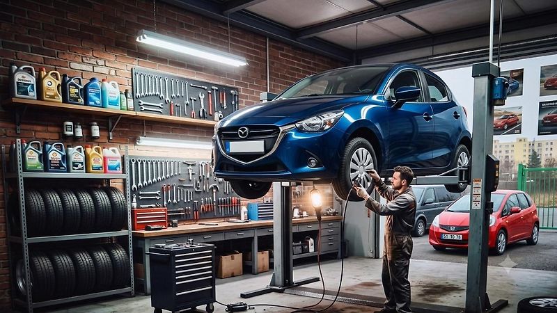 Mazda 2 1.5 66 kw servisní historie - fotka 38 z 39