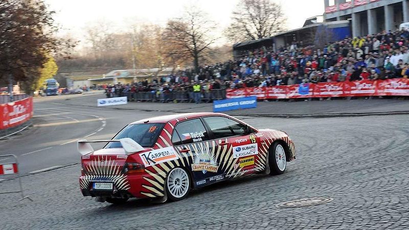 Snímek z minulých ročníků Pražského Rallysprintu