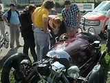 Historická vozidla obsadila o víkendu autodrom. V sobotu se konalo tradiční Podzimní Sosnění.