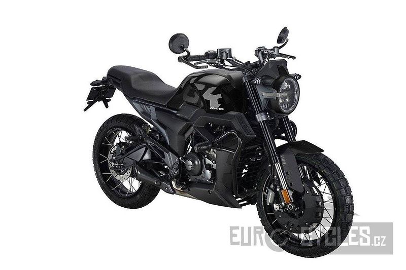 Zontes 125 GK (2026) SCRAMBLER - Drátěná kola - fotka 2 z 14