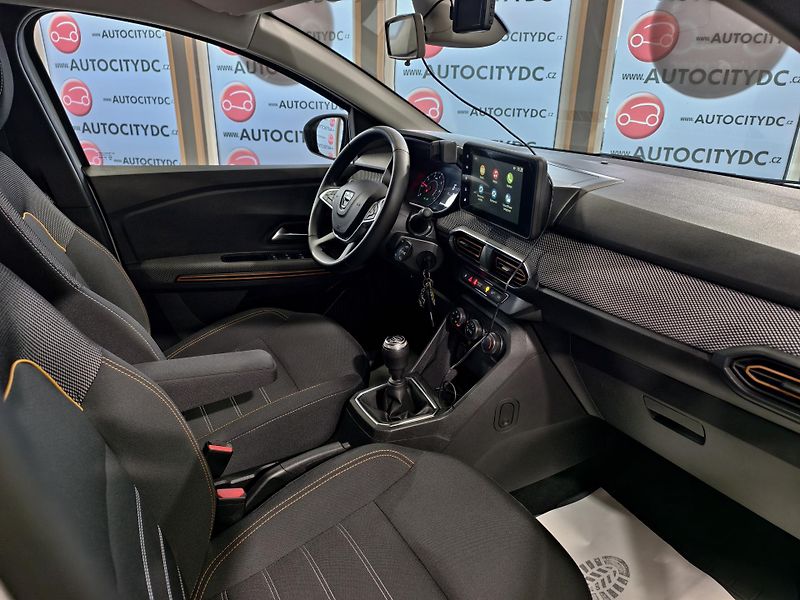 Dacia Sandero 1.0 TCe + LPG STEPWAY, ČR, DPH - fotka 8 z 22