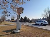 Už několik let měří rychlost radar v ulici Na Valtické v Břeclavi. Za překročení povolené rychlosti dostávají řidiči pokuty.
