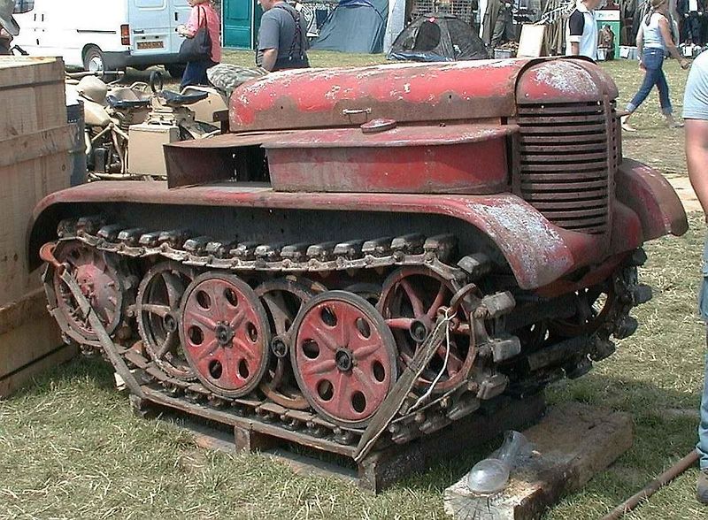Jízdní ukázka Kettenkradu na srazu vojenských historických vozidel. Foto: Wikimedia Commons, Glunggebauer, CC BY-SA 4.0