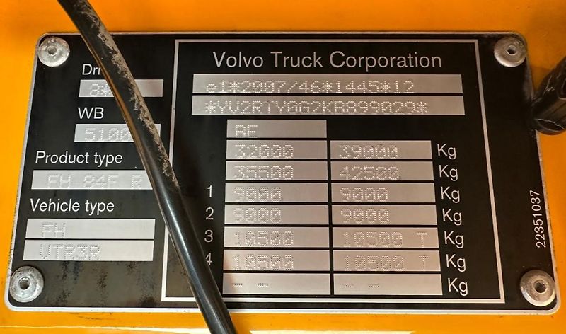 Volvo FH (2019) 460 8x4 MIX 9m3 EURO 6 - fotka 19 z 19