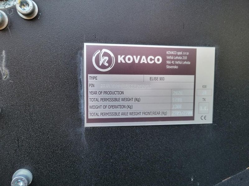 Ostatní (2020) KOVACO Elise 900+příslušenství - fotka 5 z 9