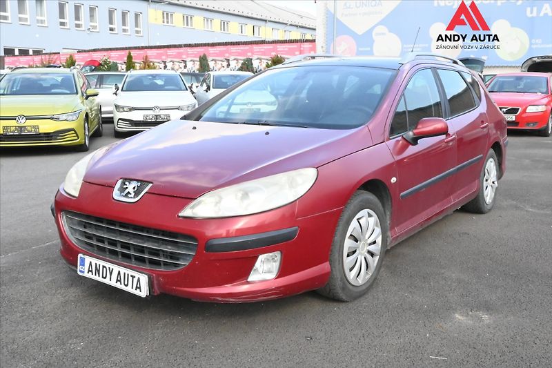 Peugeot 407 1,6 HDi 80kW pojízdné platná S - fotka 1 z 12
